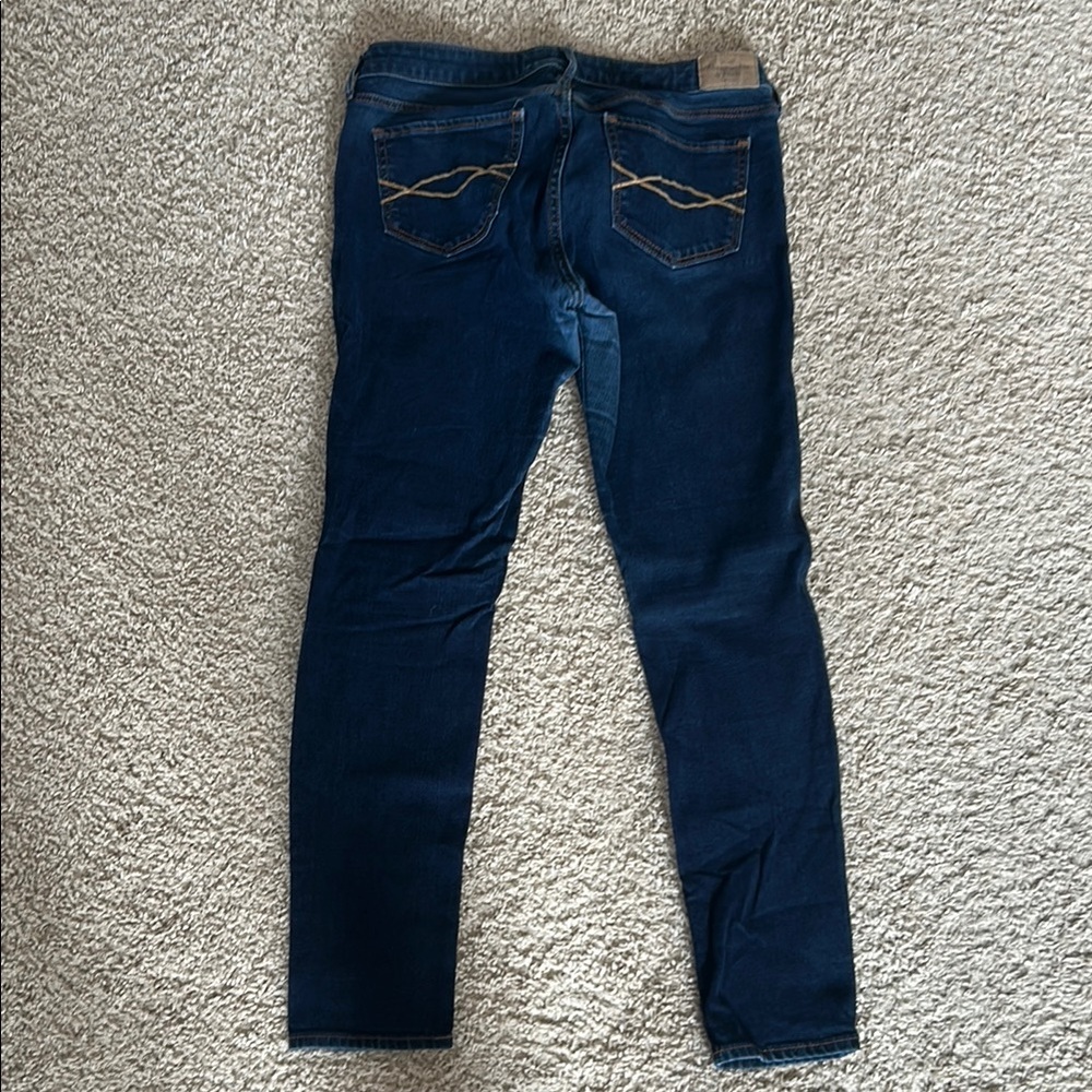 Abercrombie & Fitch Dark Wash Jegging
